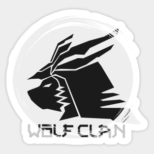 The Wolf Clan Sticker